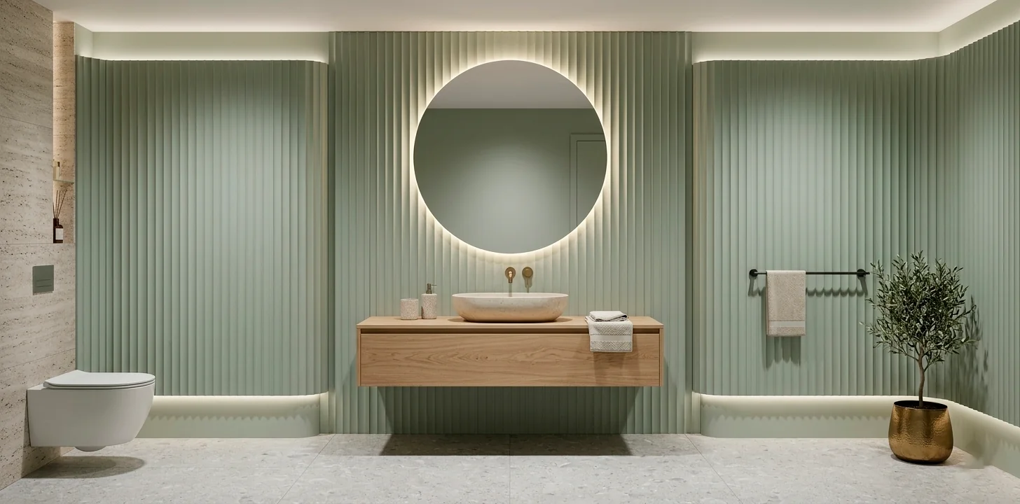 Fresh and Clean Modern Powder Room Designs to Try - SpaceOfMuse