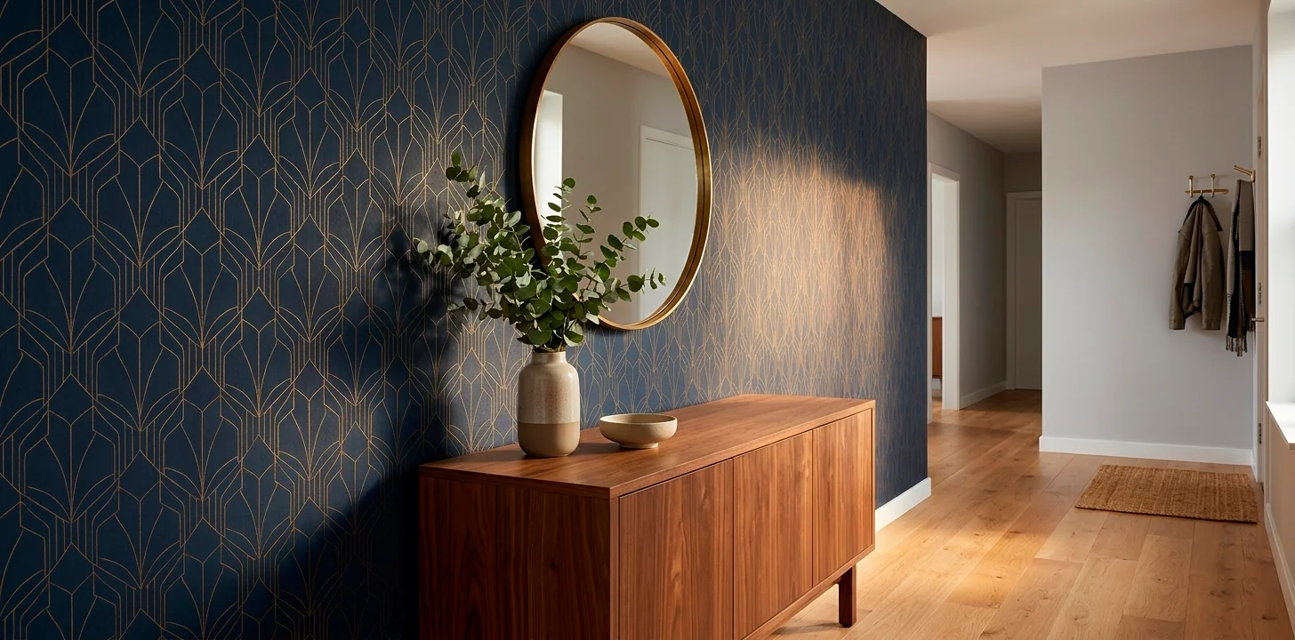 Renter-Friendly Wallpaper: Transforming Apartment Entries - SpaceOfMuse
