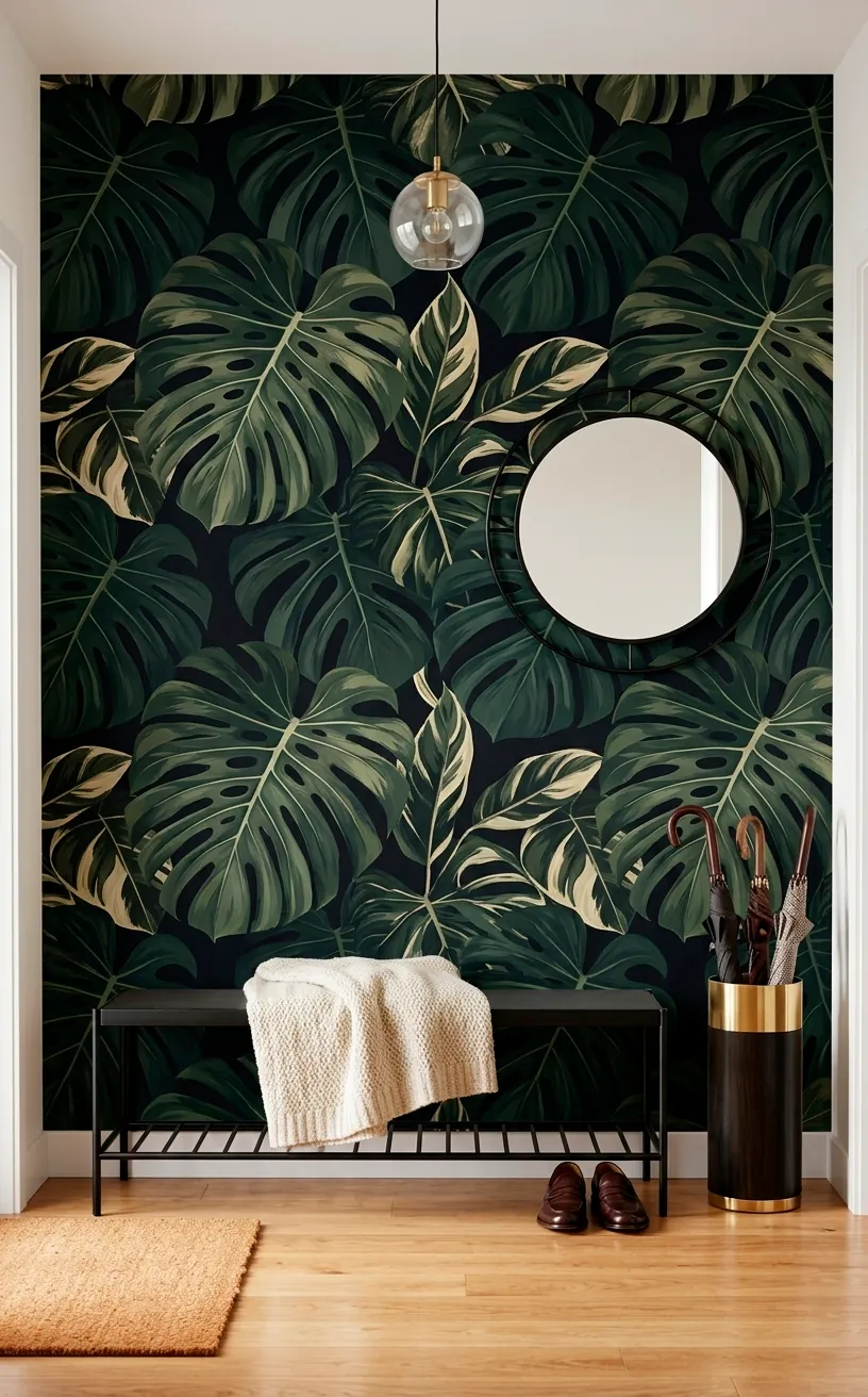 Renter-Friendly Wallpaper: Transforming Apartment Entries - SpaceOfMuse