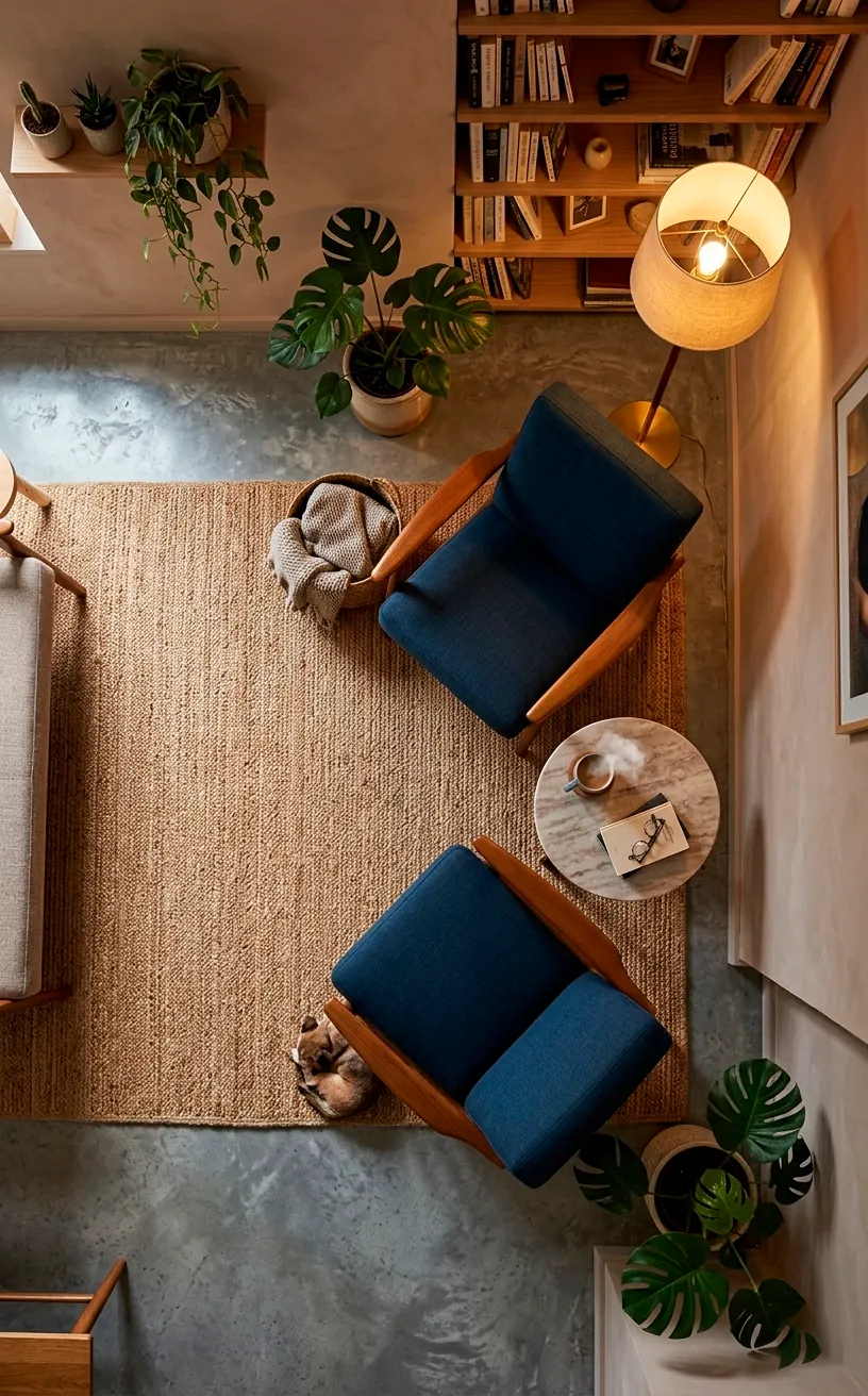 10 Genius Layout Ideas for a Small but Functional Living Room - SpaceOfMuse