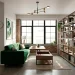 Beautifully styled open-plan mini studio apartment showcasing clever micro-living zones and multi-functional furniture.