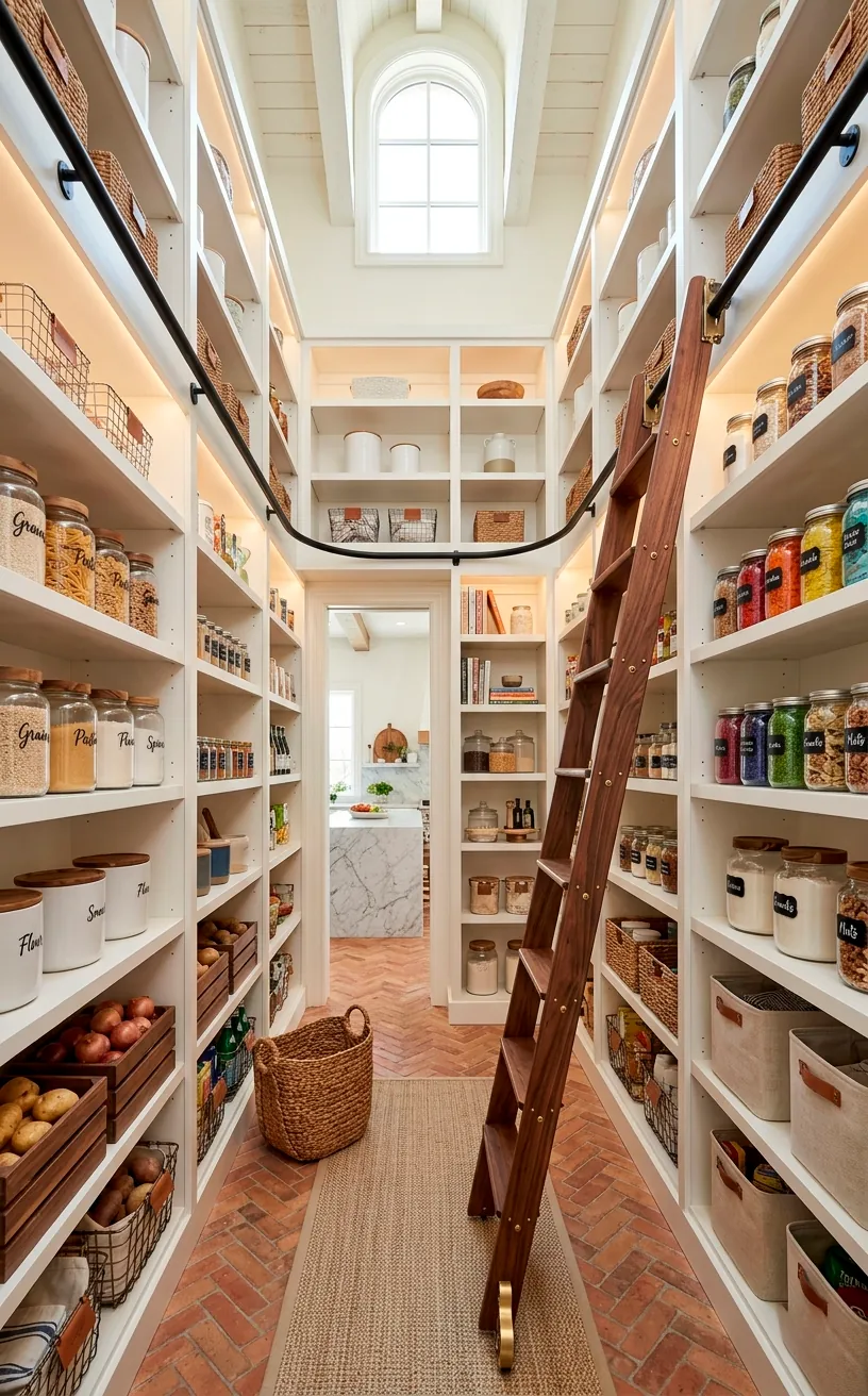 15 Luxurious Walk In Pantry Organization Layouts to Inspire You ...
